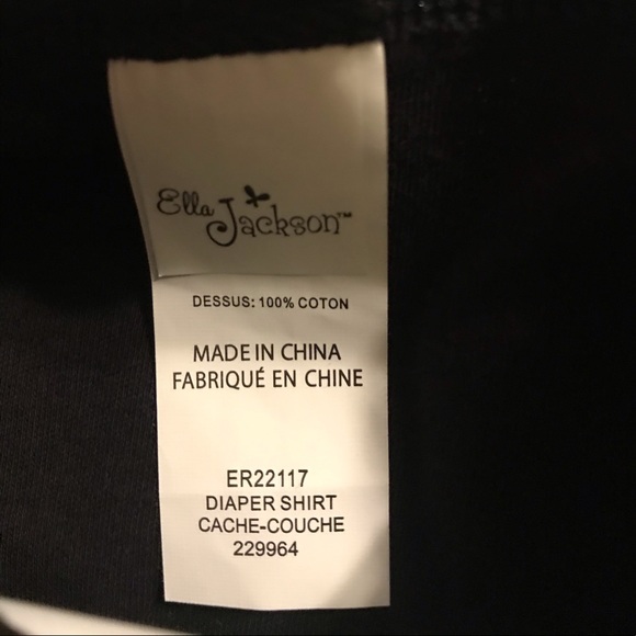 NWOT little black dress baby girls onesie - Picture 4 of 4